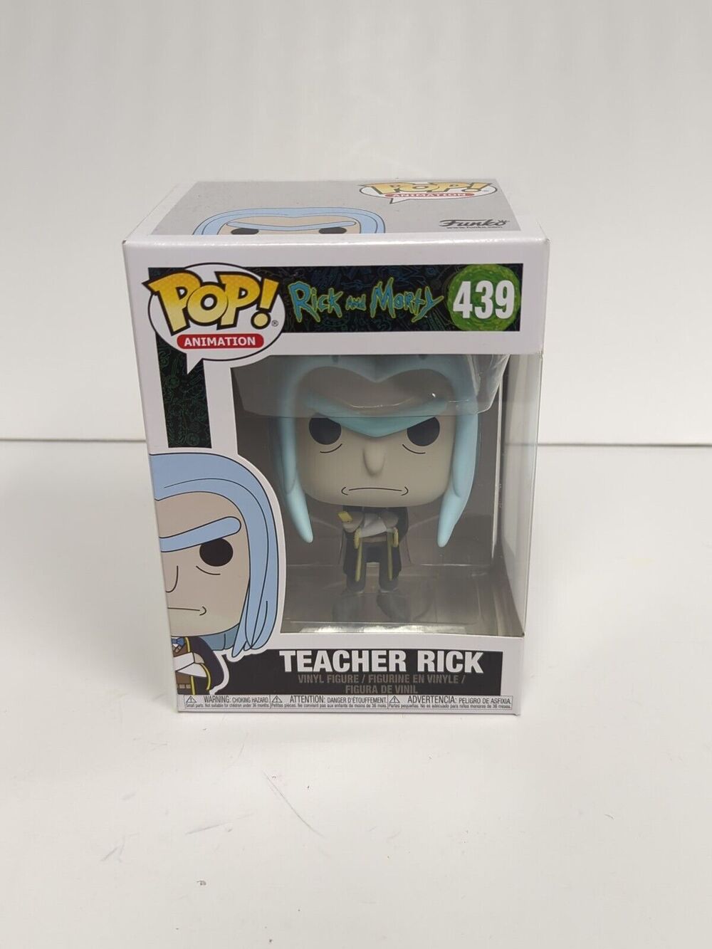 Funko POP! Animation Vinyl Figure - Rick & Morty S5 - TEACHER RICK #439